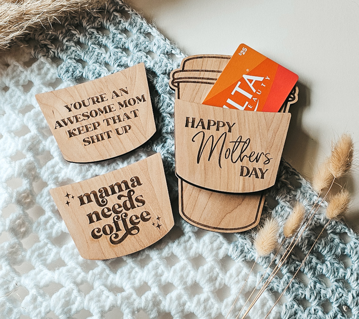 Mothers Day Gift Card Holder