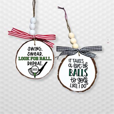 Wood Ornaments