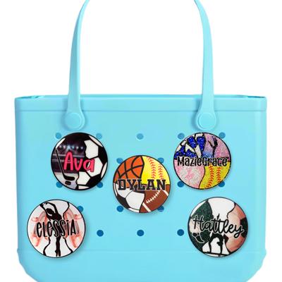 Custom Multi-Sport Bag Charm Or Bag Tag | 3.5 Inch