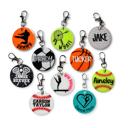  Personalized Sport Keychain, Custom Sport Tag, Personalized Gift, Gift Under $10