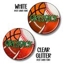  Personalized Multi Sport Keychain Or Bag Tag | 3 Inch Acrylic