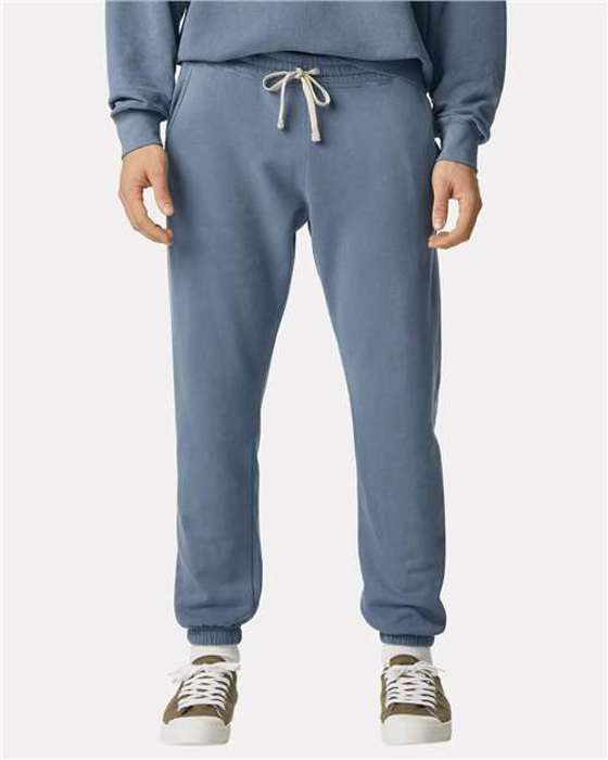 Unisex Garment-Dyed Lightweight Sweatpants with Embellishment