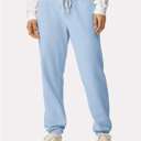  Unisex Garment-Dyed Lightweight Sweatpants with Embellishment
