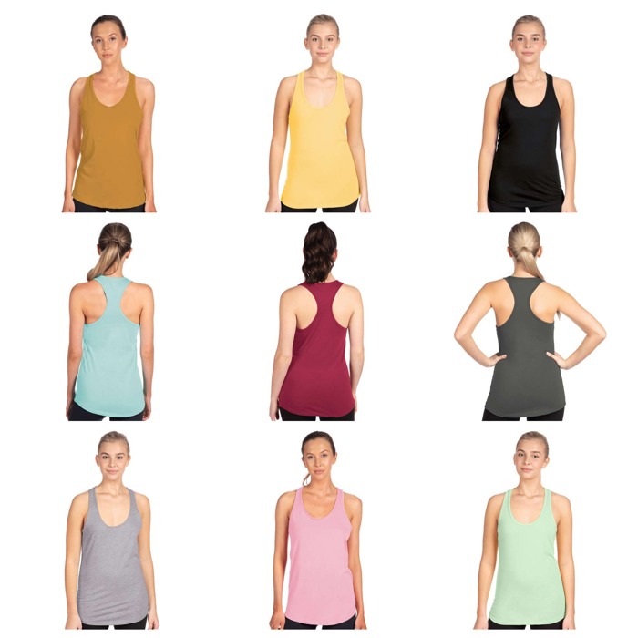 25 + Colors - Tanktop (Women's) Ideal Racerback Tank