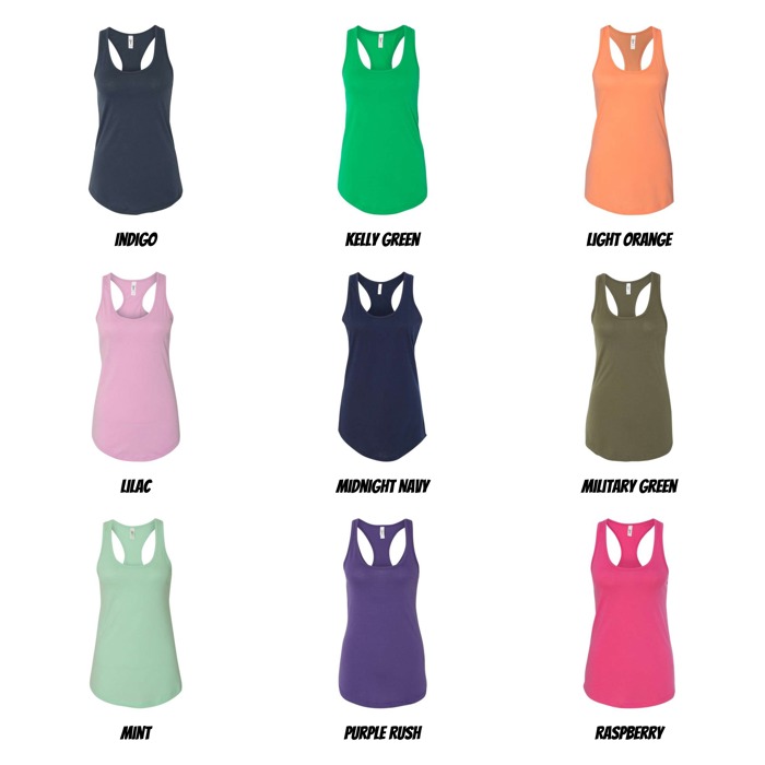 25 + Colors - Tanktop (Women's) Ideal Racerback Tank