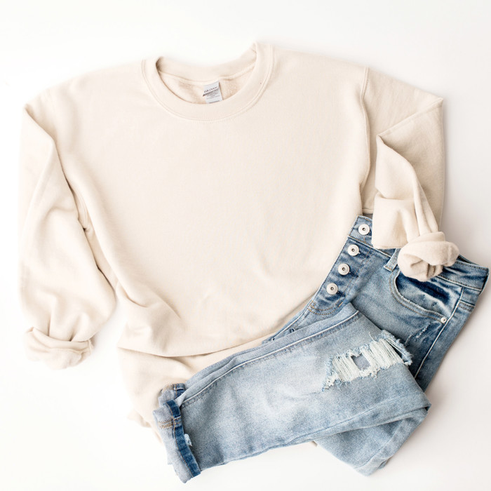 30+ Colors - Sweatshirt (Crewneck) | Poly-Cotton Colors (Unisex) | Gildan