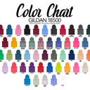  45 + Colors Sweatshirt (Hoodie Unisex) | 100% Cotton Heavy Blend Hooded