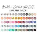 80+ Colors - Ultra Soft Longer Length Bella Canvas T-Shirt | Poly-Cotton Heathered Colors Jersey Tee