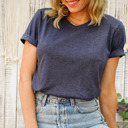  80+ Colors - Ultra Soft Longer Length Bella Canvas T-Shirt | Poly-Cotton Heathered Colors Jersey Tee