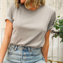  80+ Colors - Ultra Soft Longer Length Bella Canvas T-Shirt | Poly-Cotton Heathered Colors Jersey Tee