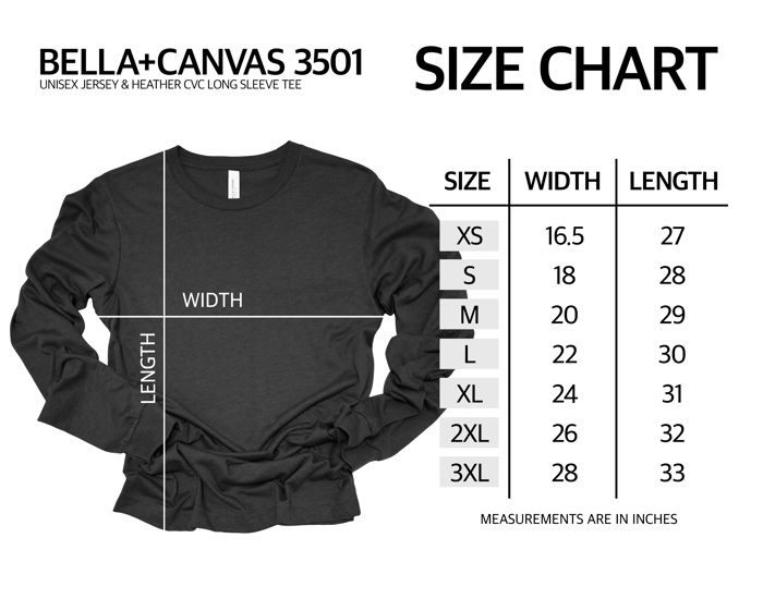 30+ Colors - Ultra Soft Poly-Cotton Heathered Long Sleeve (Crewneck) T-shirt