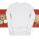  30+ Colors - Ultra Soft Poly-Cotton Heathered Long Sleeve (Crewneck) T-shirt