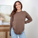  30+ Colors - Ultra Soft Poly-Cotton Heathered Long Sleeve (Crewneck) T-shirt