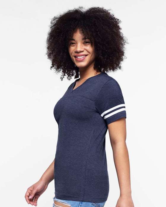 11 Colors - T-Shirt (V-Neck) | Women's Football Jersey Tee