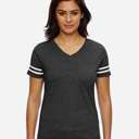  11 Colors - T-Shirt (V-Neck) | Women's Football Jersey Tee