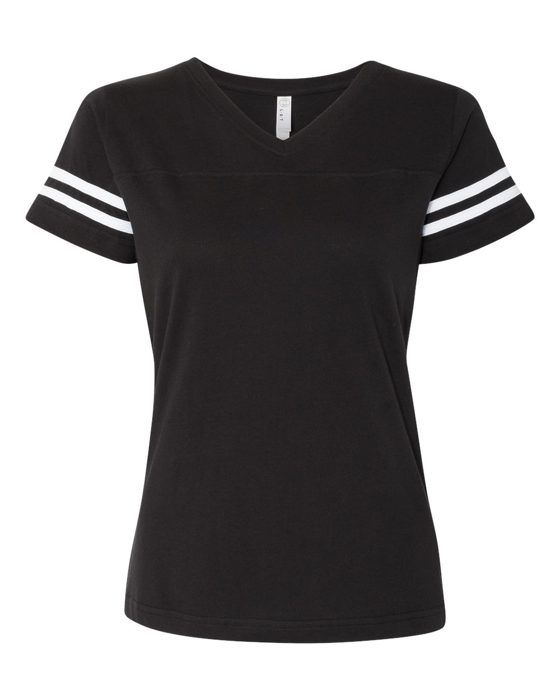 11 Colors - T-Shirt (V-Neck) | Women's Football Jersey Tee