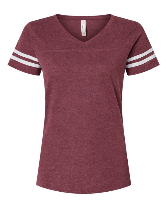 11 Colors - T-Shirt (V-Neck) | Women's Football Jersey Tee