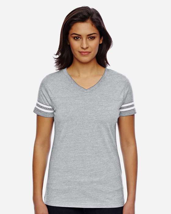 11 Colors - T-Shirt (V-Neck) | Women's Football Jersey Tee