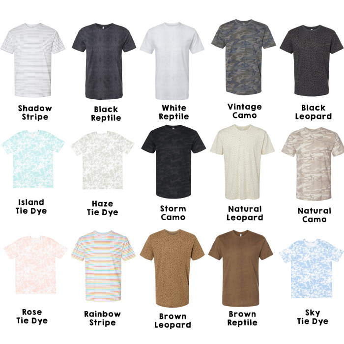 102 Colors | T-Shirt Unisex Fine Jersey LAT