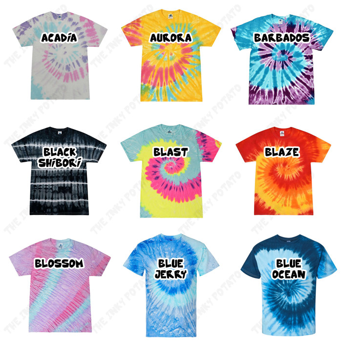 99 Colors - T-Shirt (Tie-Dyed) Multi-Color Unisex