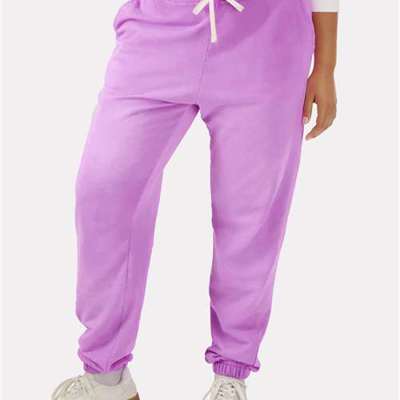 Unisex Garment-Dyed Lightweight Sweatpants with Embellishment