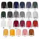  Melanin Watercolor Hearts (15 Hearts) - T-Shirt, Sweatshirt, or Longsleeve