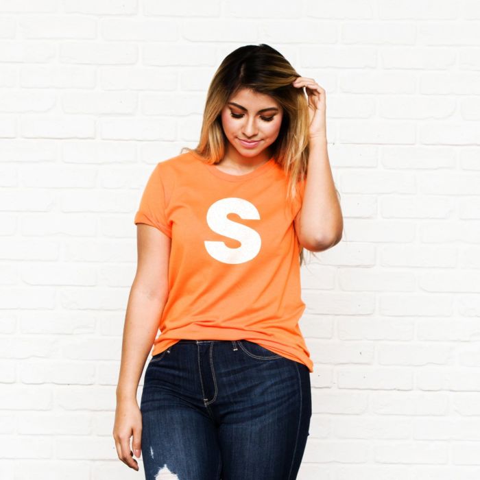 Letter S Delicious Candy Letter Costume T-shirt