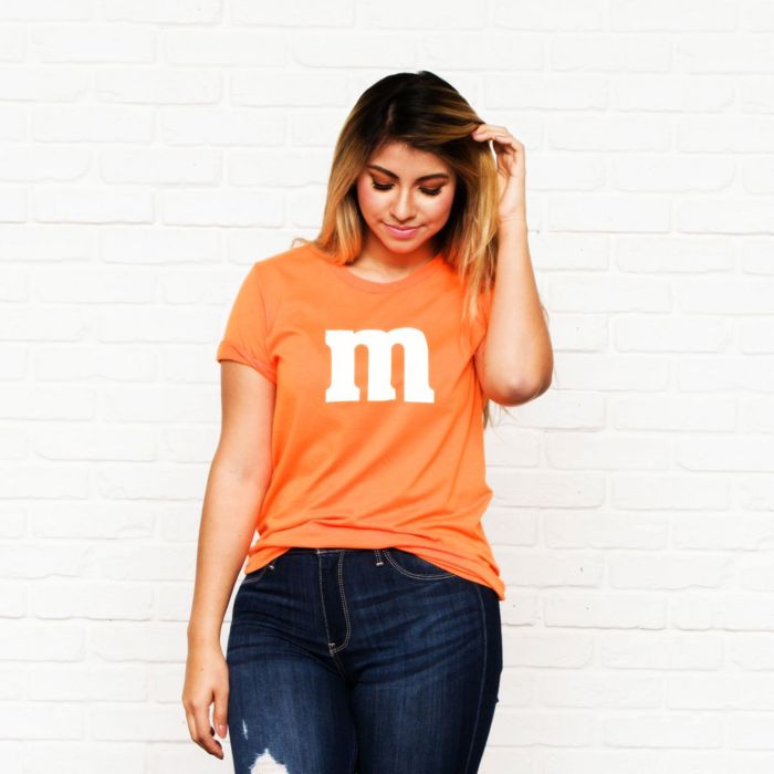 Deliciously Delicous Letter M Costume Tees