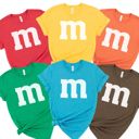  Deliciously Delicous Letter M Costume Tees
