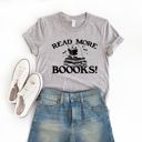 Read More Books Spooky Cute Little Halloween Ghost Reading - Softer Longer Length Bella Canvas