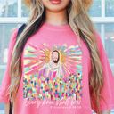  Every Knee Shall Bow Christian Jesus Bible Easter Inspired - T-Shirt Soft Wash Heavyweight Tee Comfort Colors