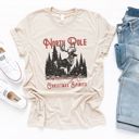  North Pole Brewing Spirits Christmas Holiday Cheer - Soft Longer Length Bella Canvas Tee
