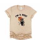  Im A Hoot Vintage Retro 1920s Halloween Vibes - Softer Longer Length Bella Canvas Tee