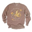  Even The Sparrow Has Found A Home Christian Bible Quote - Soft Wash Long Sleeve Heavyweight Unisex Comfort Colors