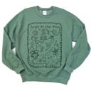 Jingle All The Way Christmas Doodles - Sweatshirt Drop Shoulder Comfy Sweatshirt