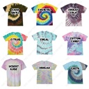 Spooky Purple Bow Tie Dyed Hallween Fall Bats and Ghosts - 100 Percent Cotton Goodness T-Shirt