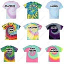  Spooky Purple Bow Tie Dyed Hallween Fall Bats and Ghosts - 100 Percent Cotton Goodness T-Shirt