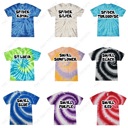  Spooky Purple Bow Tie Dyed Hallween Fall Bats and Ghosts - 100 Percent Cotton Goodness T-Shirt