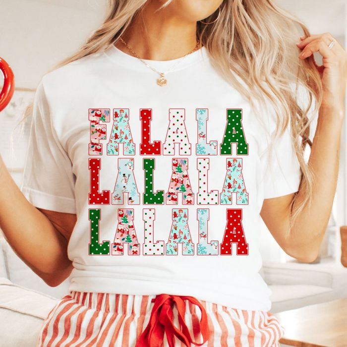 Fa La La La La La La La La - Festive Christmas Carols - Drop Should Comfy Sweatshirt