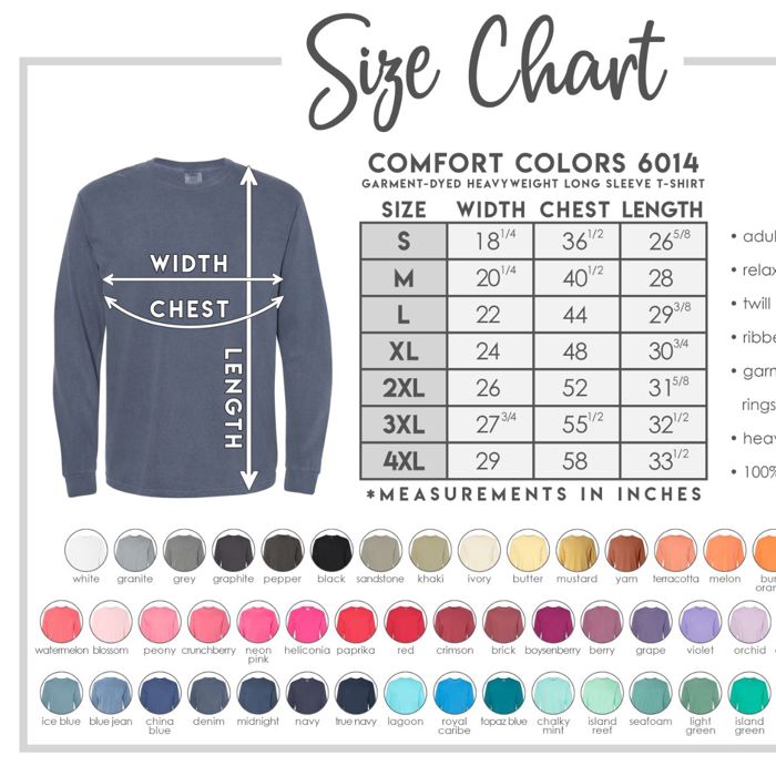 Greatest Gift of All Christ Centered Christmas Nativity - Long Sleeve (Heavyweight)  (Unisex) Comfort Colors