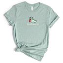  Adorable Bookish Bookworm - Soft Longer Length Bella Canvas T-Shirt