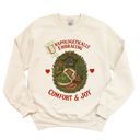  Unapologetically Embracing Comfort  Joy Quirky Christmas - Comfy Drop Shoulder Sweatshirt