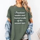  Practiced Reader and Trained Scribe of the Anciet Text - T-Shirt Soft Wash Style Comfort Colors