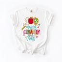  100 Days of Class and Chaos Hundred Days Of School - T-Shirt (Crewneck)  100 Cotton Heavyweight Tee (Unisex)  Comfort Colors