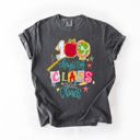  100 Days of Class and Chaos Hundred Days Of School - T-Shirt (Crewneck)  100 Cotton Heavyweight Tee (Unisex)  Comfort Colors