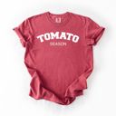  Tomato Season Collegiate Gardner Gardening Season Spring  - Choose T-shirt or Sweatshirt