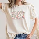  FAUX (Printed - not real fabric or pearls) Coquette Vintage Floral AMEN Christian Easter Spring - Choose T-Shirt or Sweatshirt