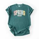  Spring Vibes Collegiate Style Easter - Choose T-Shirt or Sweatshirt