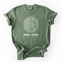  Human Nature Thumbprint Tree Earth Day - Choose T-Shirt or Sweatshirt