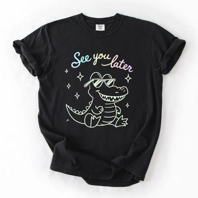 See You Later Alligator - Last Day of School For Teachers - Comfy T-Shirt Options